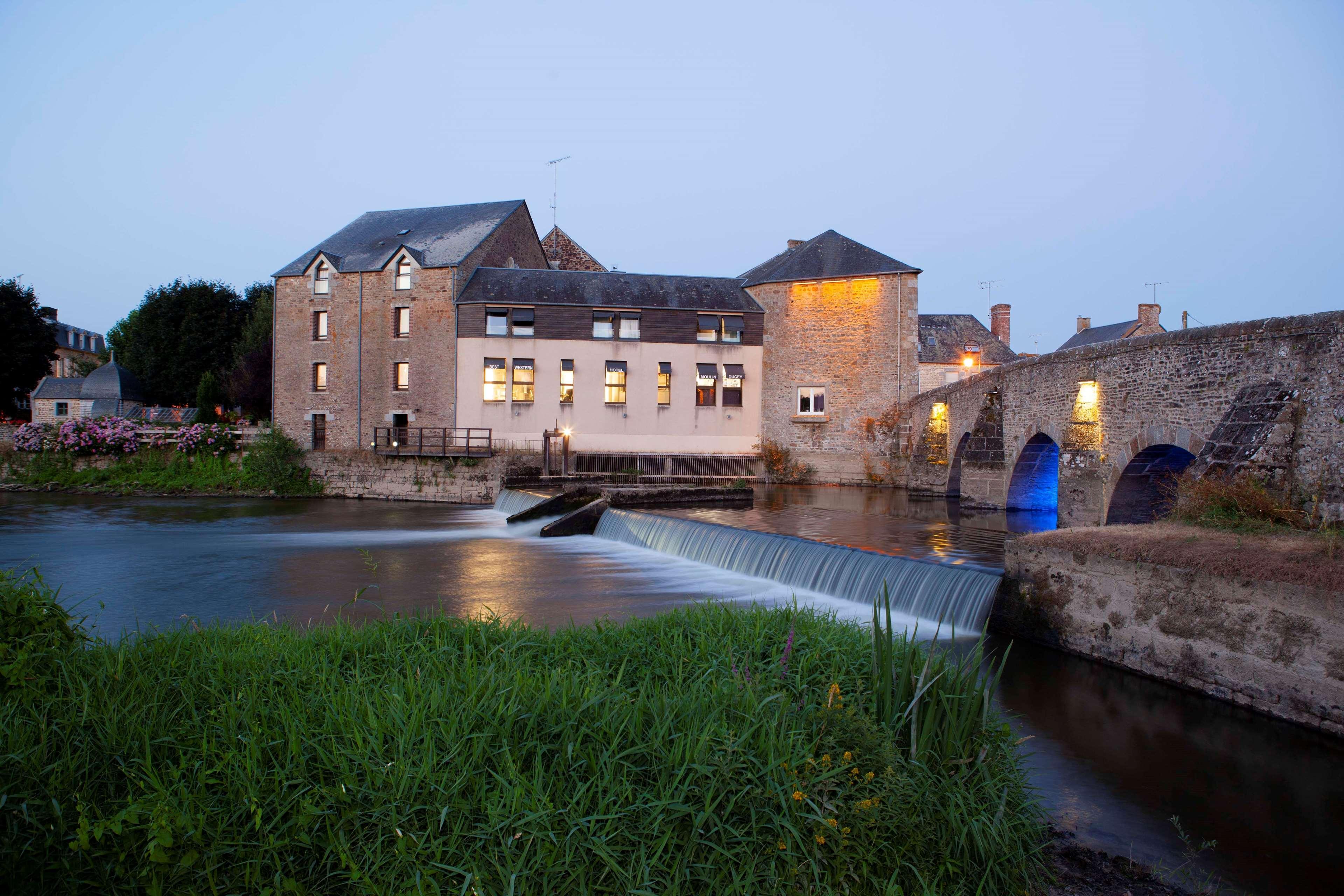 Best Western Le Moulin De Ducey Dış mekan fotoğraf